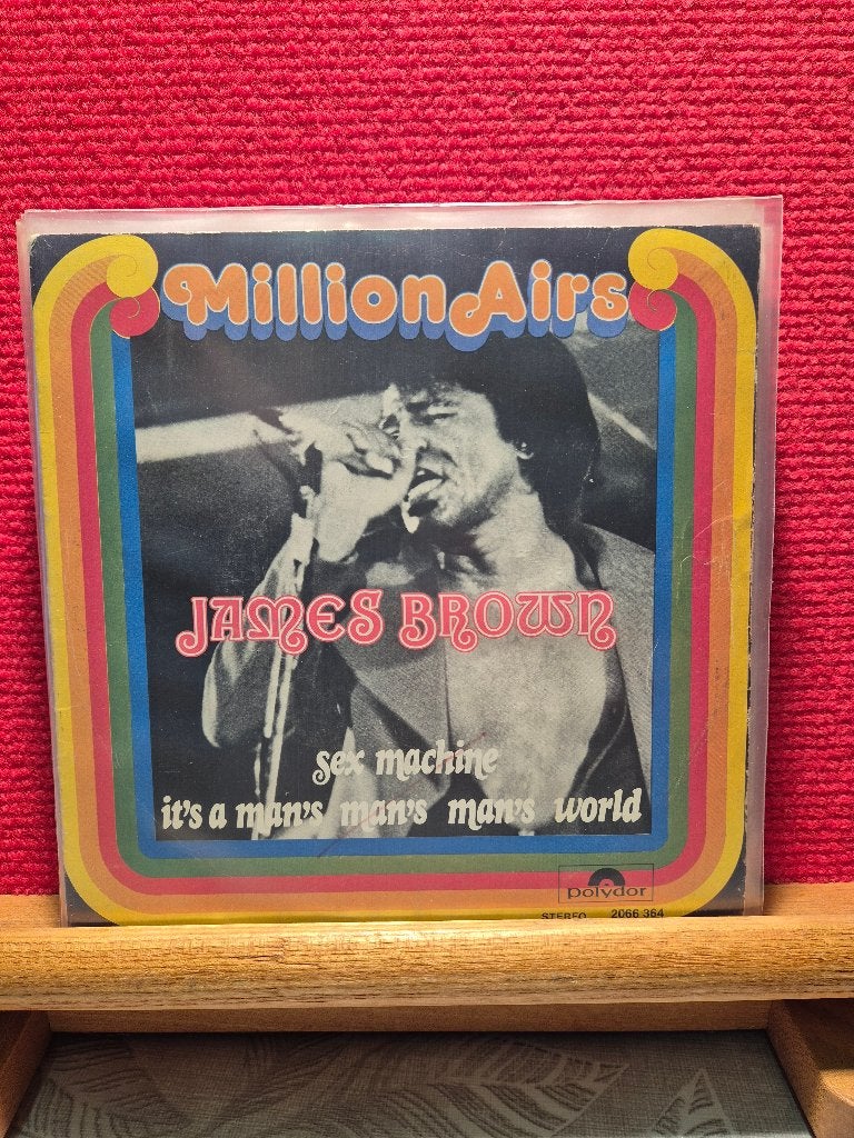 james brown, CD & DVD, Vinyles Singles, 7 inch, Utilisé, Housse de protection extérieure, Autres types