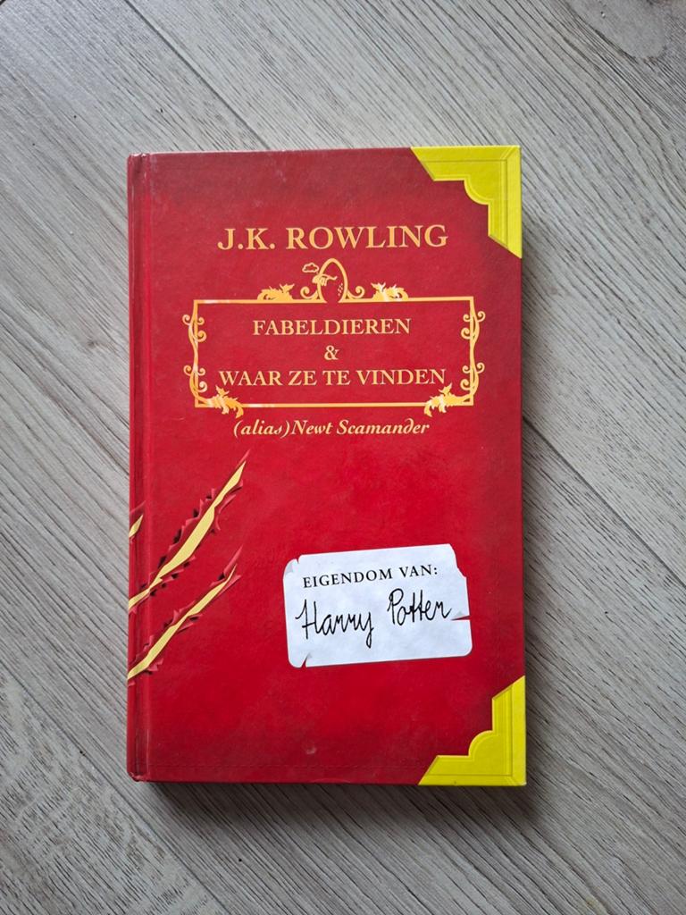 Newt Scamander - Fabeldieren en Waar Ze Te Vinden, Ophalen of Verzenden, Newt Scamander; J.K. Rowling
