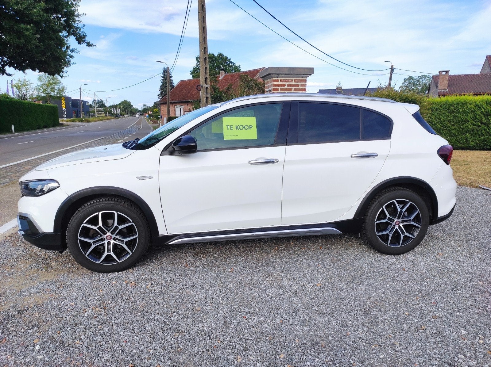 Auto Fiat Tippo cross 1.0 Firefly - 47.740 km, Wit, Apple Carplay, 5 deurs, Particulier