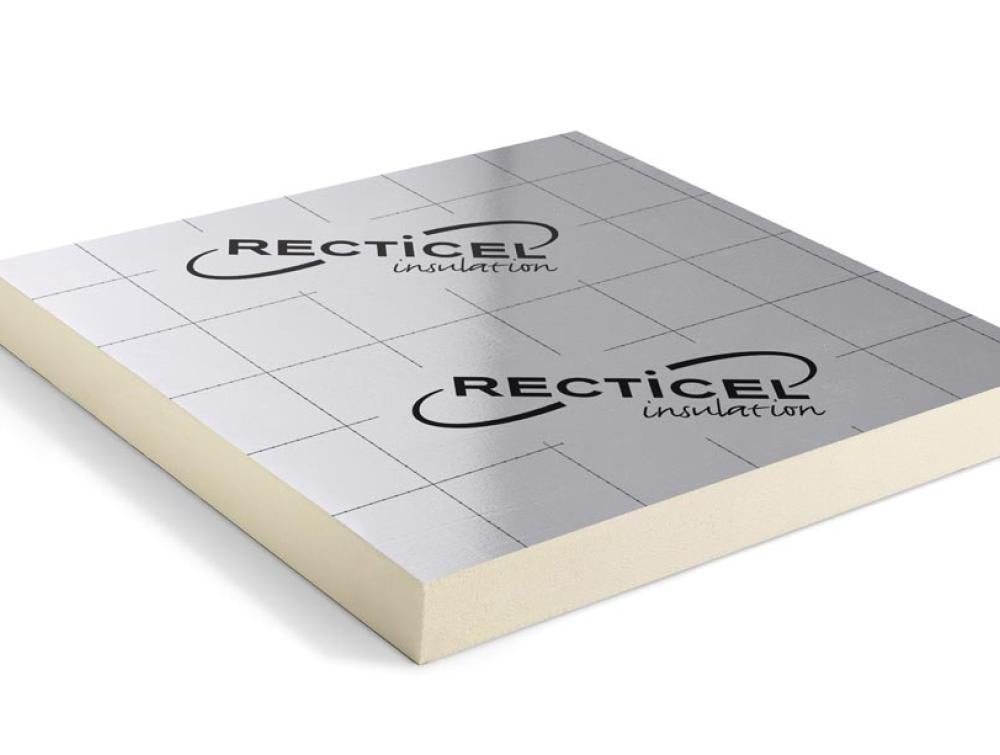 Recticel vloerisolatie Eurofloor 10 cm, Enlèvement