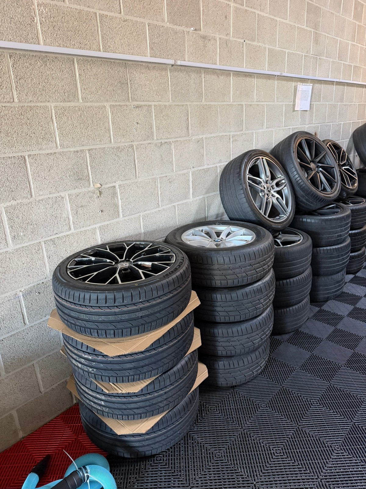 Audi bmw mercedes volkswagen velgen banden 5x112 5x120, Auto-onderdelen, Banden en Velgen, Ophalen, 18 inch, Band(en)