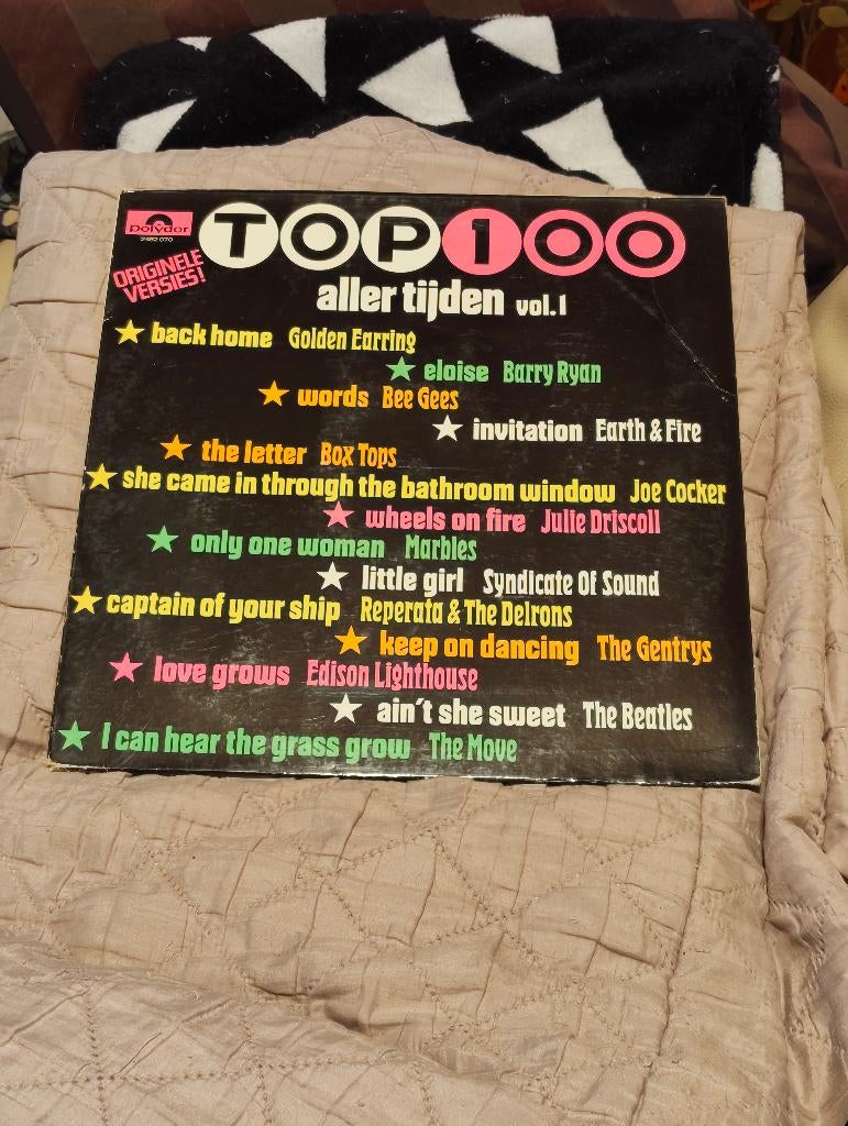 Lp Top 100 Aller Tijden Vol. 1, CD & DVD, Vinyles | Compilations, Envoi, Comme neuf, Autres formats, Autres genres