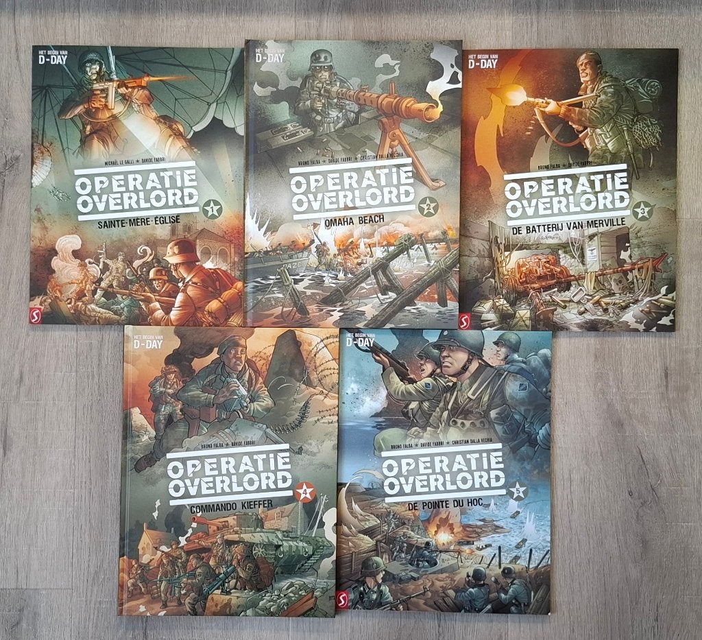 Strips Operatie Overlord, Plusieurs BD, Enlèvement, Comme neuf
