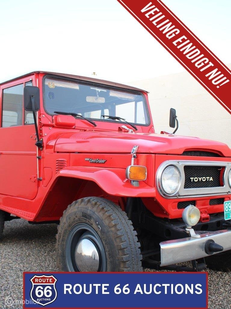 Toyota Land Cruiser FJ40 | 1978 | Route 66 Auctions, Autos, Achat, Entreprise, Boîte manuelle, Autre carrosserie
