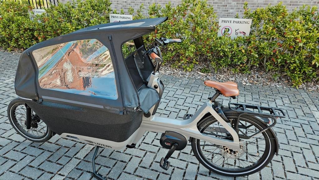 Lovens Explorer 85 (2023) 
Elektrische bakfiets    Topstaat, Vélos & Vélomoteurs, Vélos | Vélos avec bac, Enlèvement