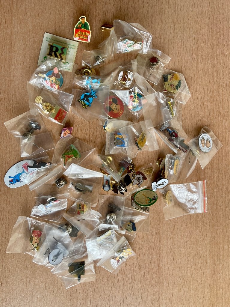 pins, Ophalen, Zo goed als nieuw