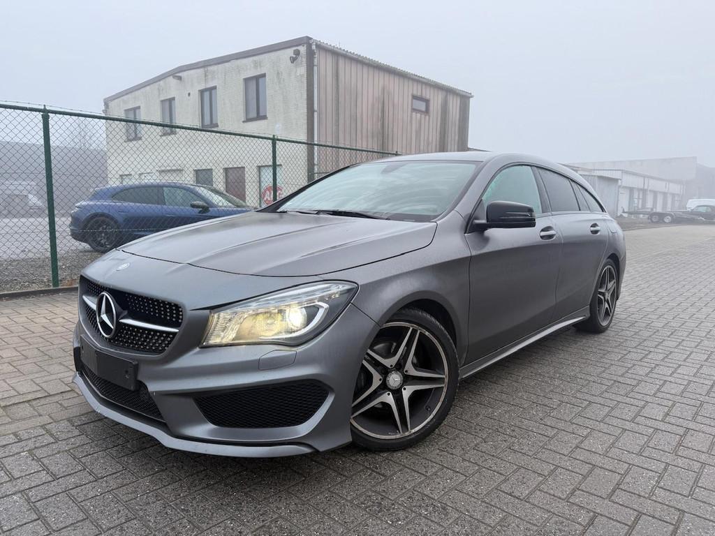 Mercedes CLA 180 d Shooting Brake | AMG LINE | ONLY EXPORT, Auto's, Mercedes-Benz, CLA, 4 cilinders, Leder, 5 deurs