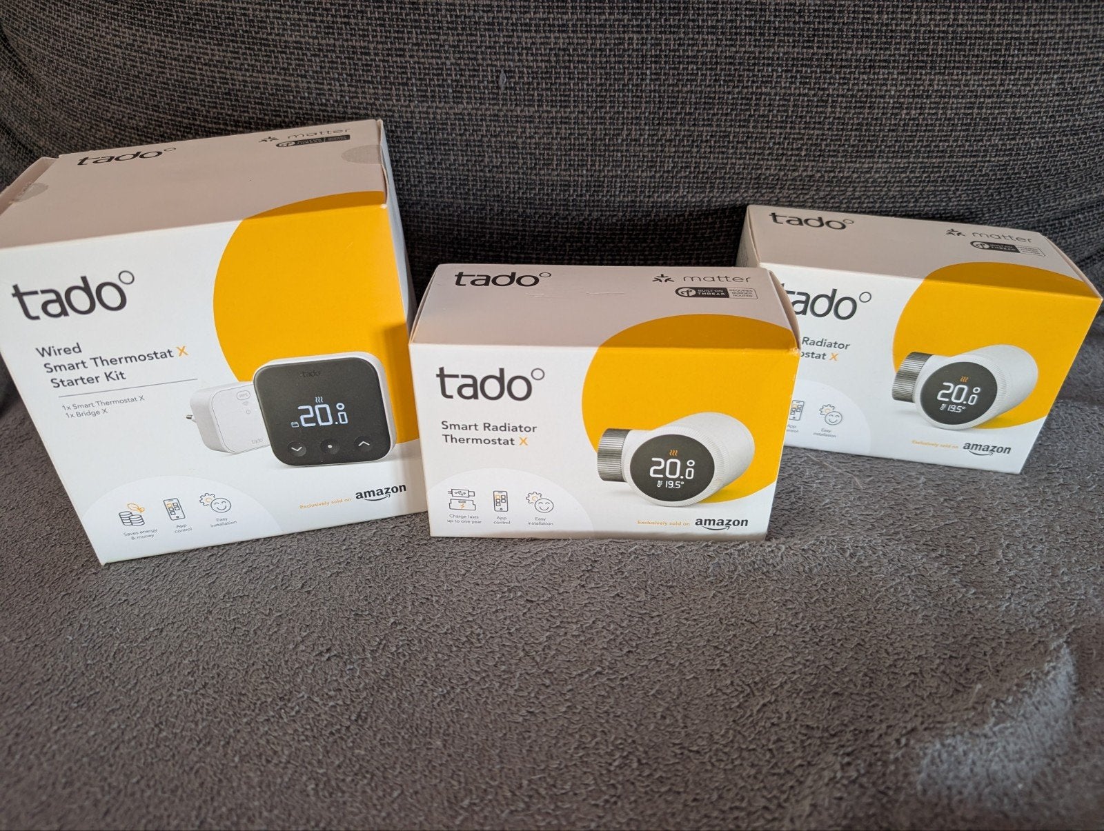 Tado X – Starter Kit + 2 Smart Radiator Thermostat X – NEUF, Bricolage & Construction, Enlèvement