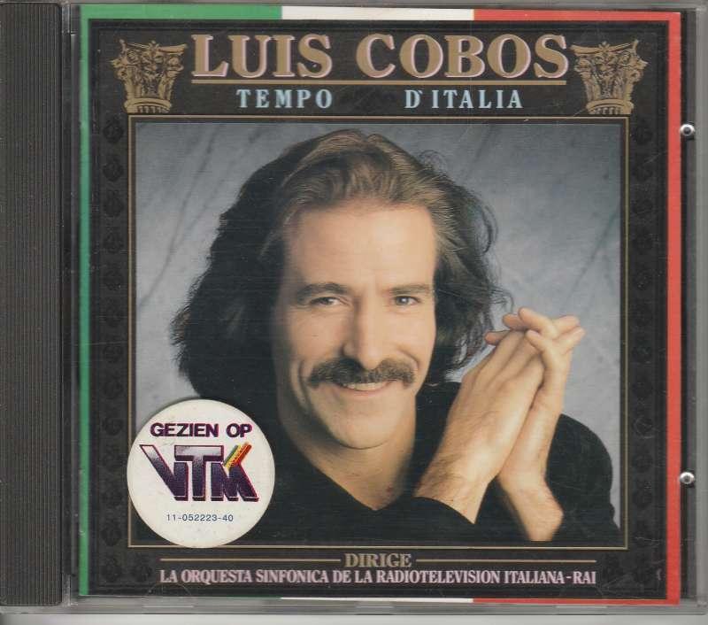 cd Luis Cobos - Tempo D’italia, Ophalen of Verzenden, Classicisme, Zo goed als nieuw, Orkest of Ballet