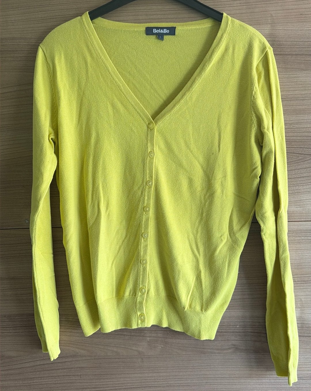 Gele trui Bel & Bo maat large, Kleding | Dames, Truien en Vesten, Ophalen of Verzenden, Zo goed als nieuw, Geel