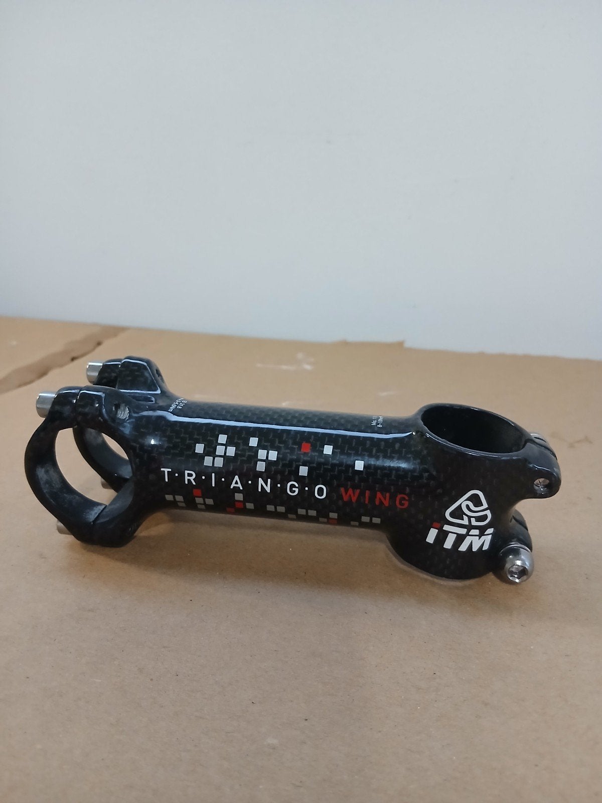 stuurpen ITM Triango Wing carbon 110mm nieuw, Stuur, Nieuw, Ophalen of Verzenden, Itm