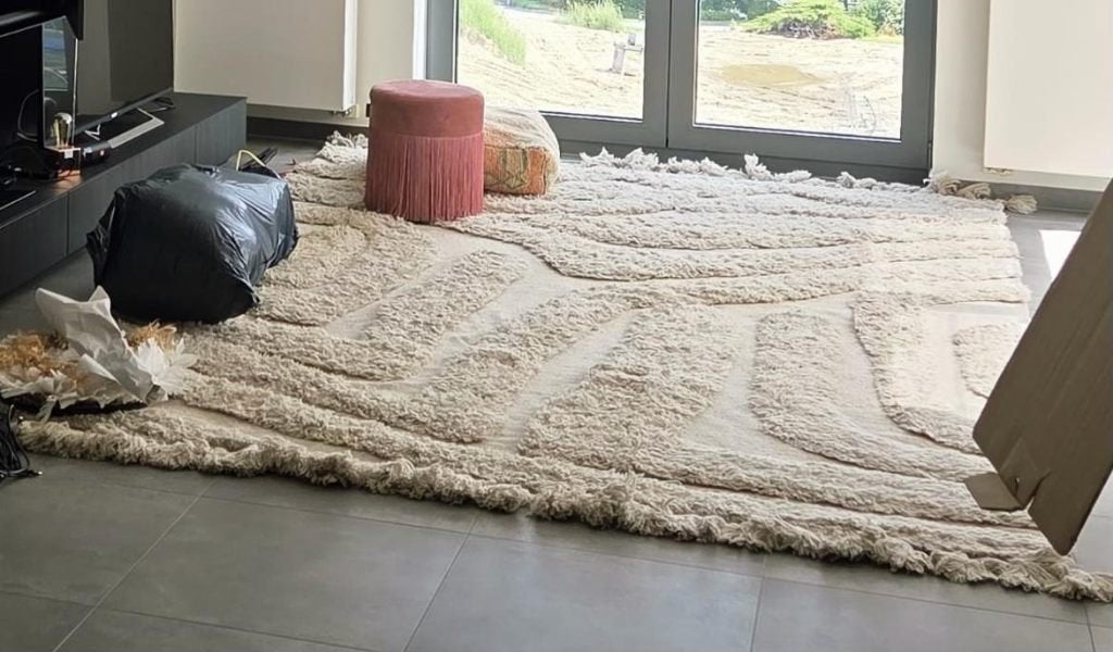Vloerkleed Karpi, Huis en Inrichting, Ophalen, 200 cm of meer, Zo goed als nieuw, 200 cm of meer
