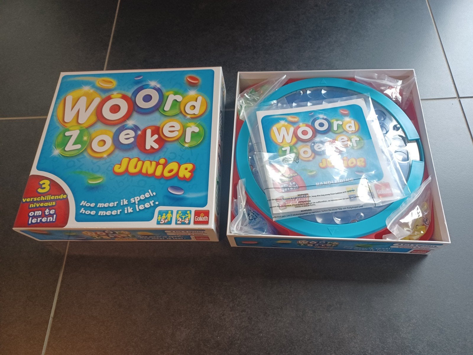 Woordzoeker Junior (Goliath), Hobby en Vrije tijd, Ophalen