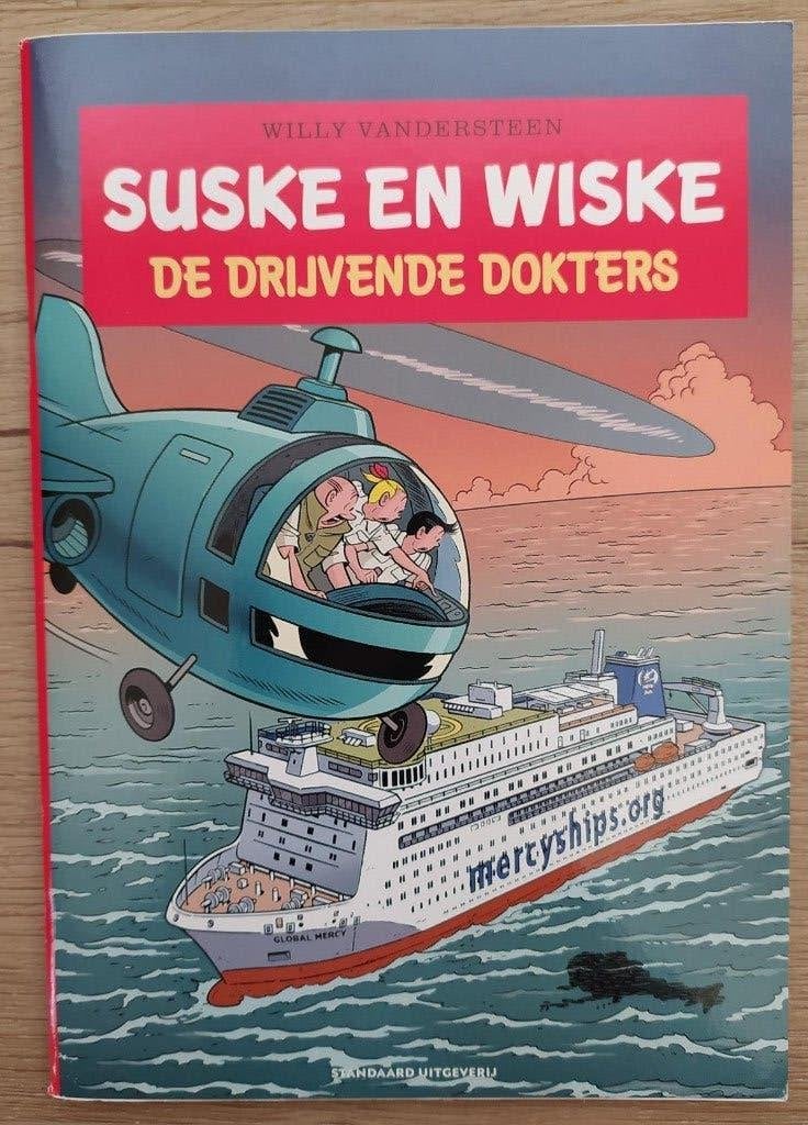 Suske en Wiske - De drijvende dokters ( Mercy Ships ), Ophalen of Verzenden