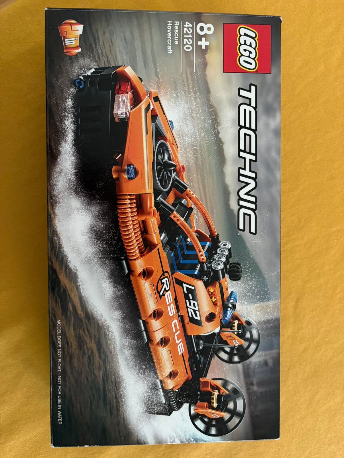 Lego - rescue hovercraft - set 42120, Ophalen, Zo goed als nieuw, Lego