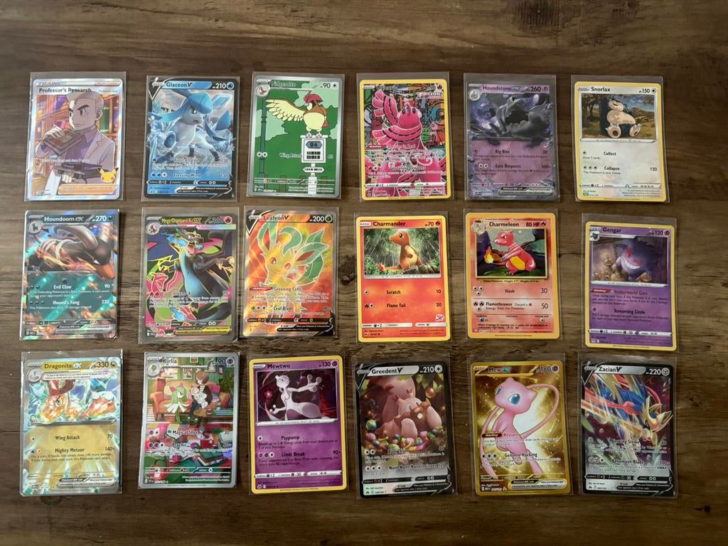 Verschillende pokemon kaarten, Ophalen of Verzenden, Zo goed als nieuw