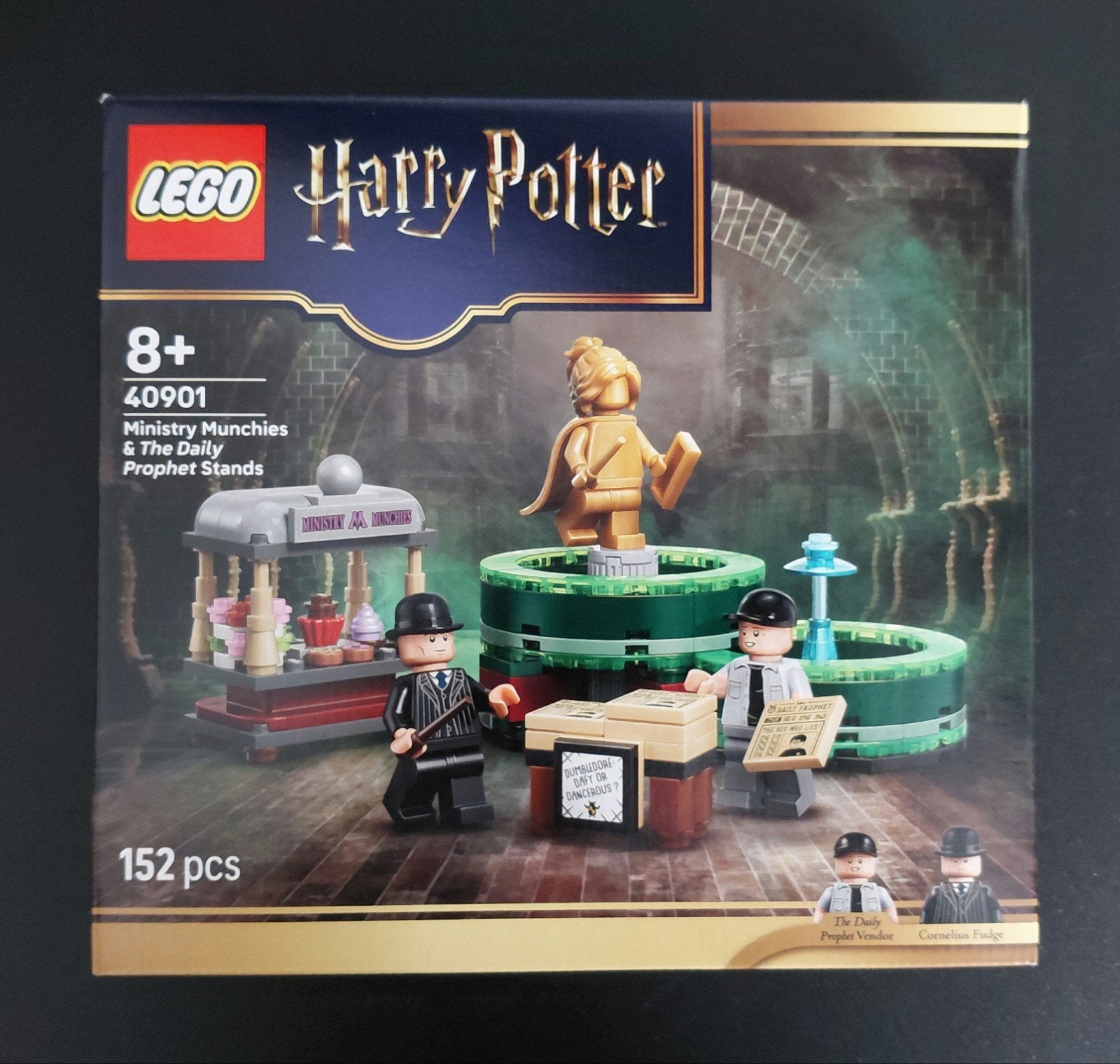 LEGO 40901 - Ministry Munchies & The Daily Prophet Stands, Neuf, Lego, Ensemble complet, Harry Potter