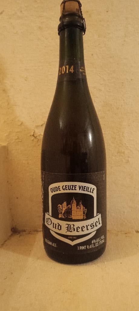 Oude Geuze Oud Beersel 2014, Verzamelen, Ophalen of Verzenden, Nieuw, Flesje(s), Overige merken