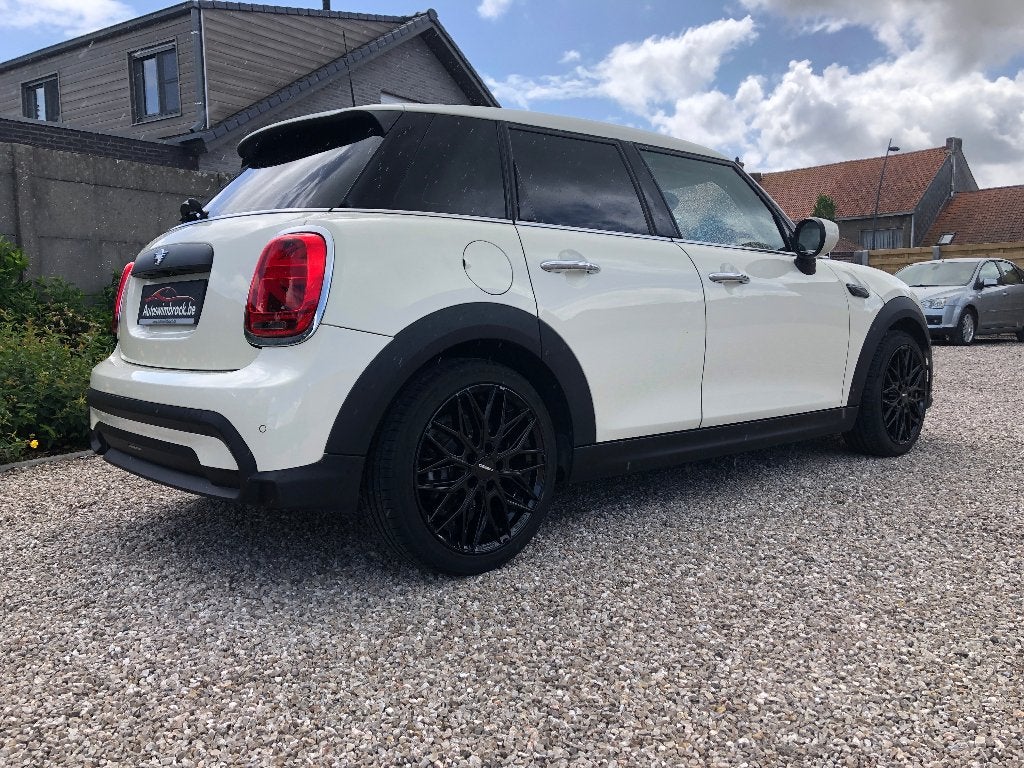 Mini one automaat benzine 17" navi cruise garantie, Stof, Wit, Bedrijf, 5 zetels