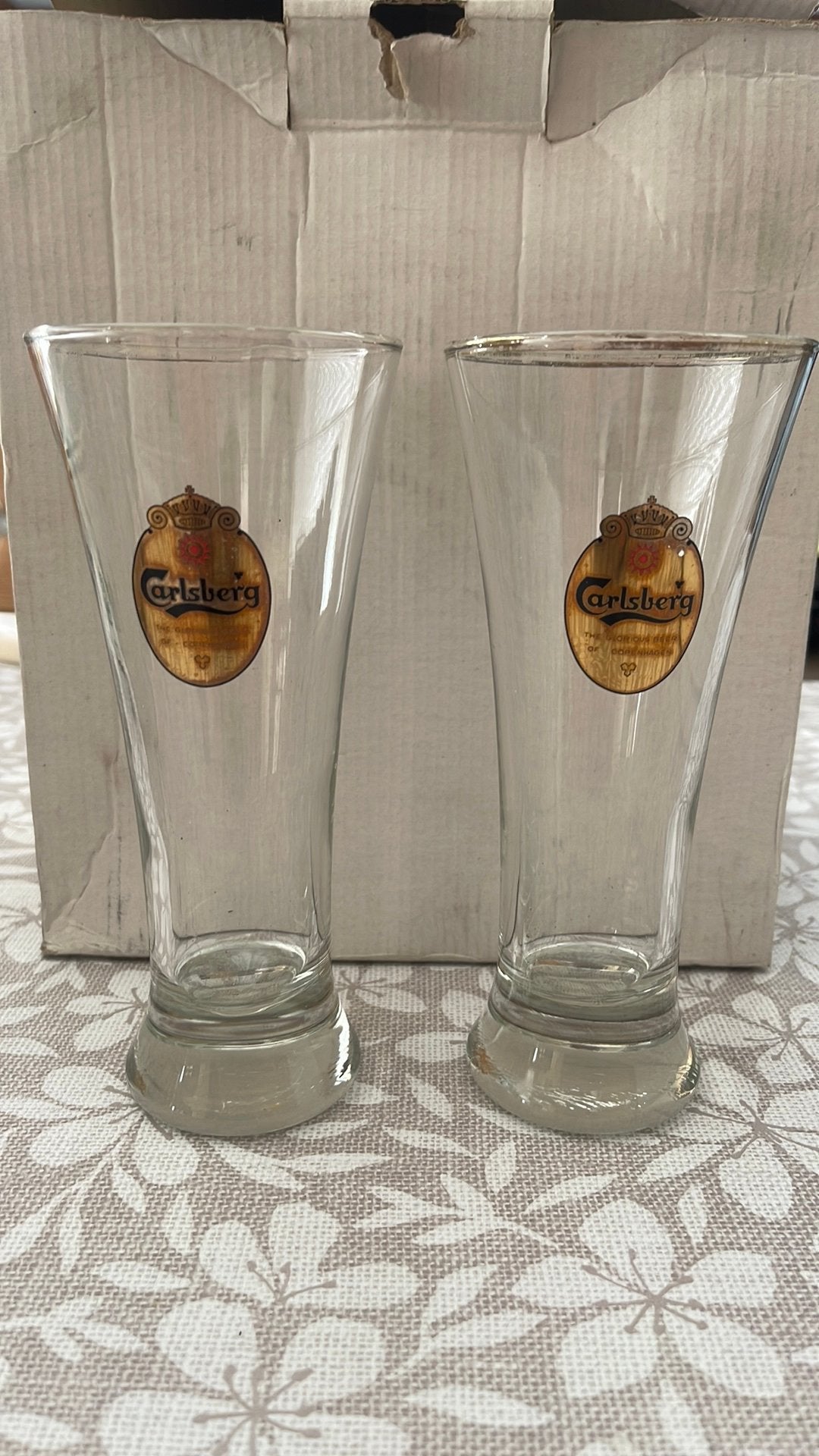 Glas carlsberg, Verzamelen, Ophalen, Zo goed als nieuw