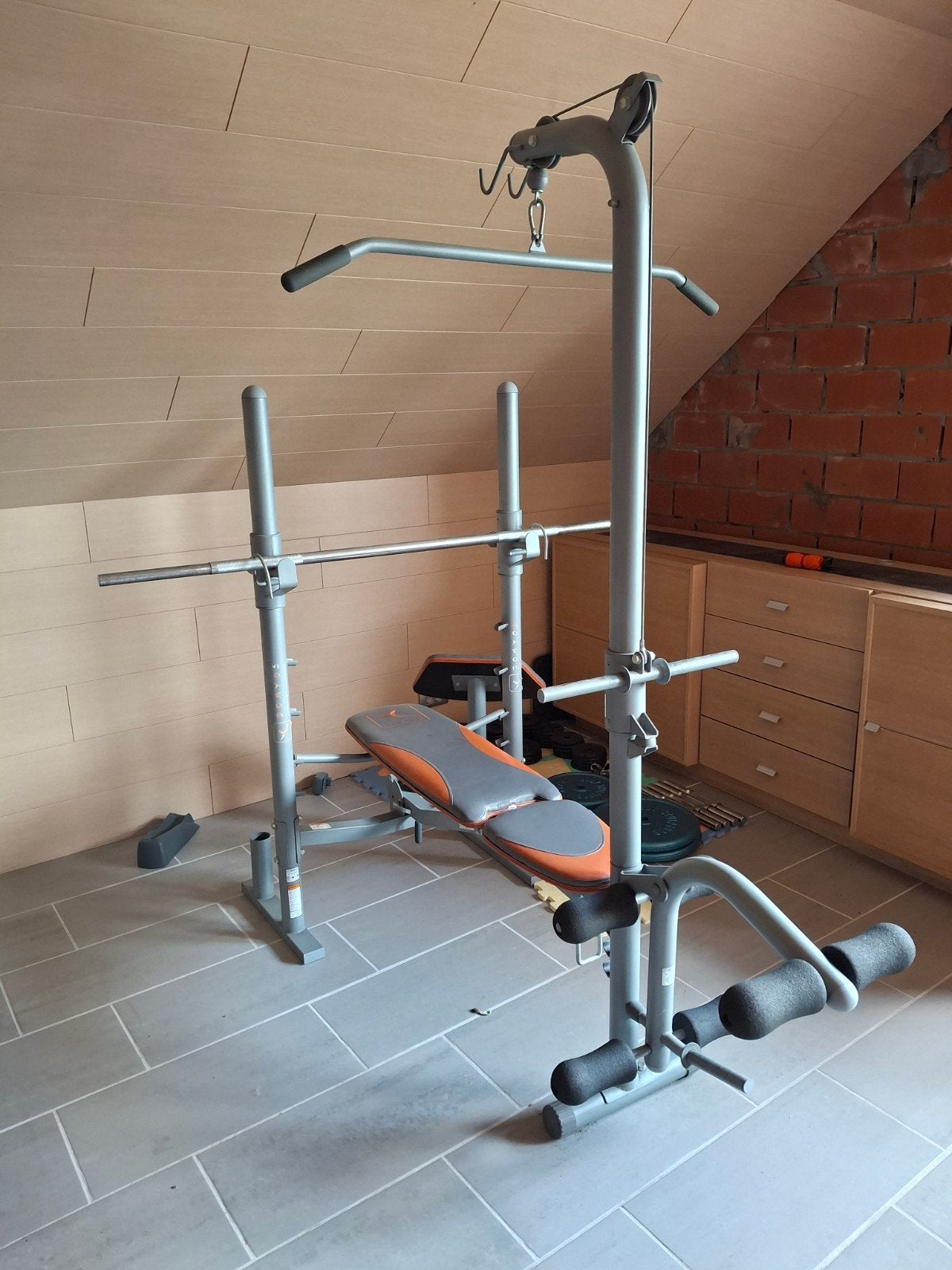 Fitnessbank, Ophalen, Gebruikt, Krachtstation, Rug