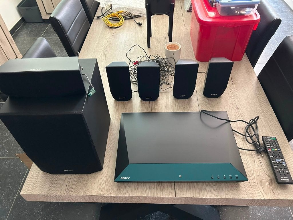 Sony home cinema, Audio, Tv en Foto, Home Cinema-sets, Ophalen, Gebruikt, Sony, Dvd-speler