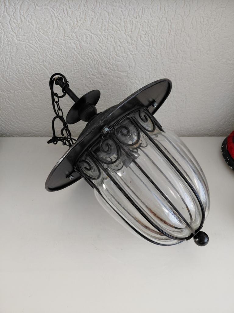 Rustieke hanglamp, Huis en Inrichting, Ophalen of Verzenden