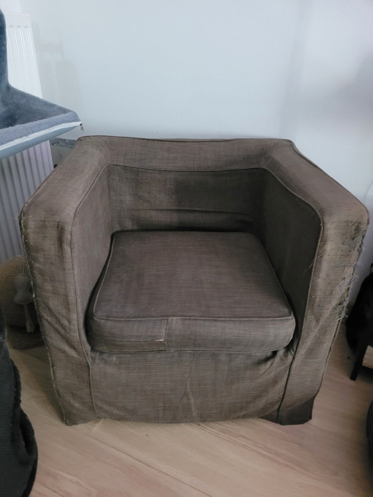 clubzetel, Huis en Inrichting, Fauteuils, Ophalen, Gebruikt, Minder dan 75 cm, Clubzetel