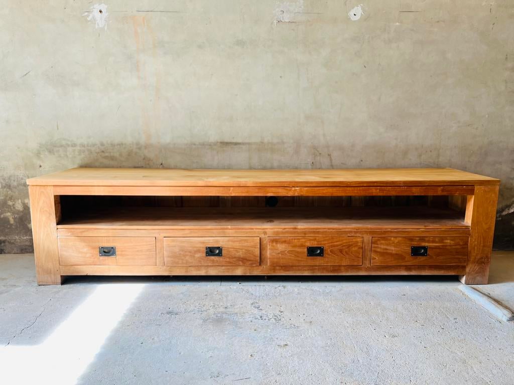 Teak tv-kast dressoir, Enlèvement, Comme neuf