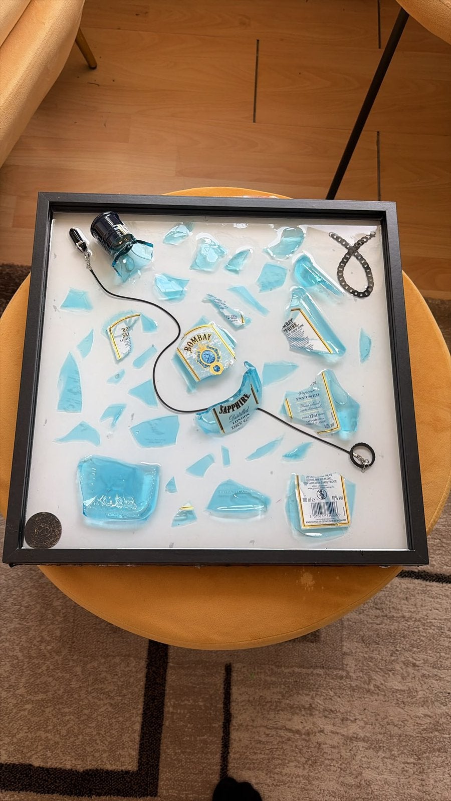 3D Epoxy table, Antiek en Kunst, Ophalen