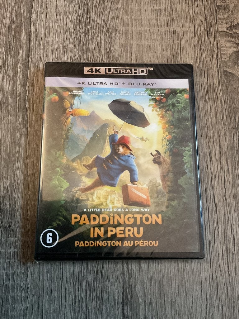 Paddington in Peru 4K en Blu ray versie sealed/nieuw, CD & DVD, Blu-ray, À partir de 6 ans, Enlèvement ou Envoi, Néerlandais, Blu-ray 4K Ultra HD