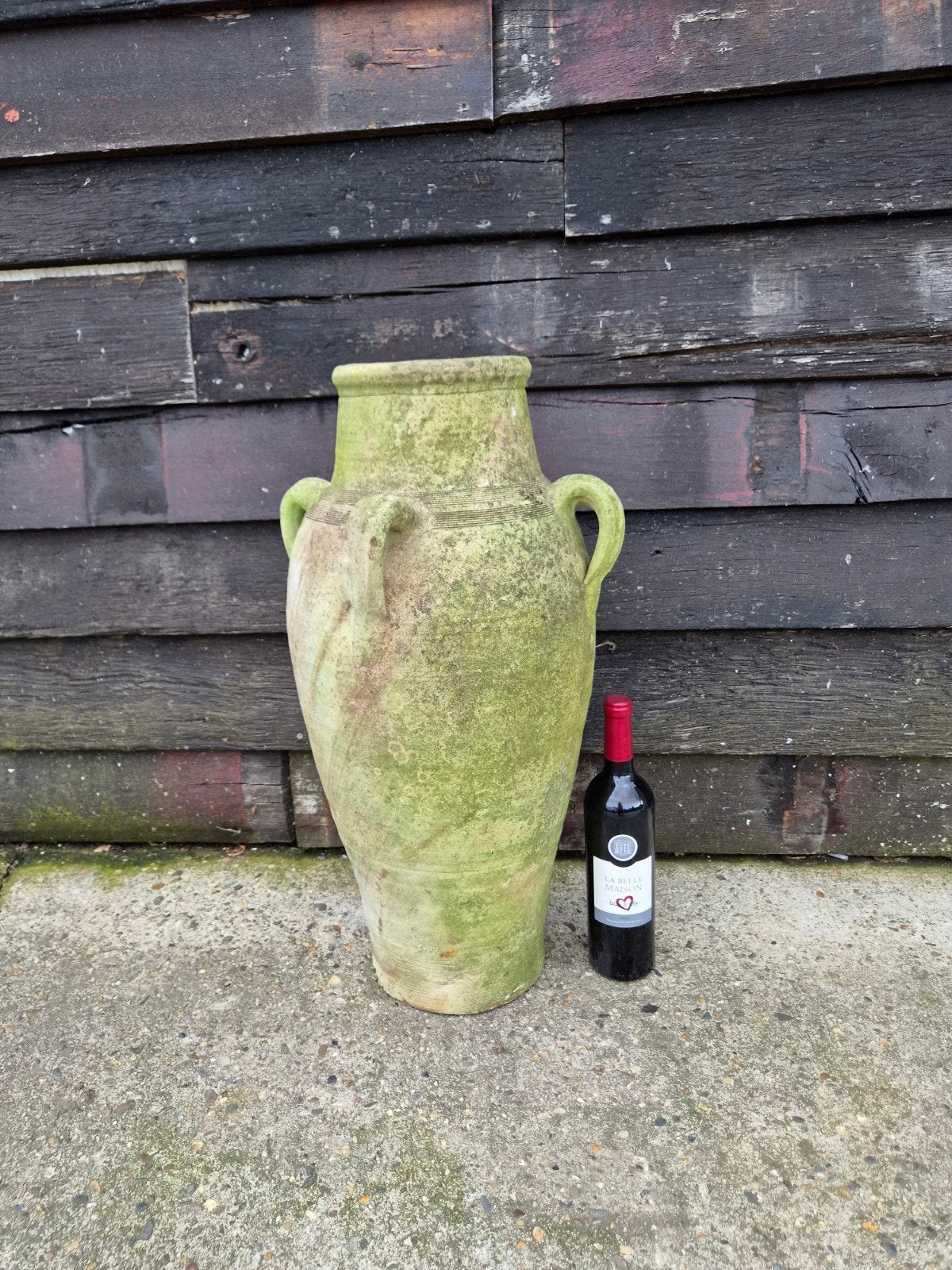 Grote Mediterrane Terracotta Kruik met Oren – Tuindecoratie, Ophalen, ., ., .