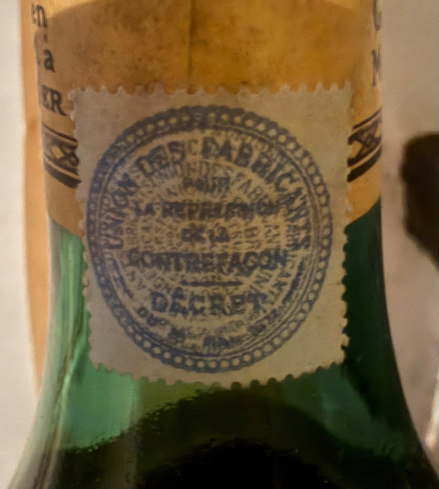 Oude fles Argmagnac 1945, Ophalen, Zo goed als nieuw