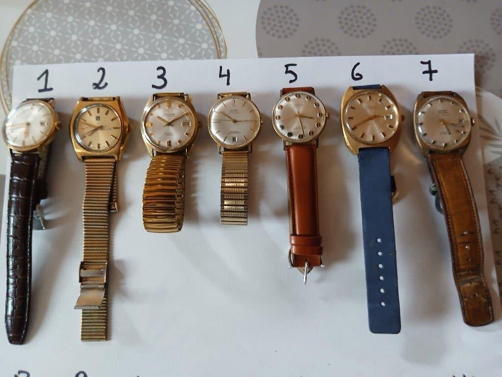 Montres Vintage, Montre-bracelet, Autres marques, Enlèvement ou Envoi, 1960 ou plus tard