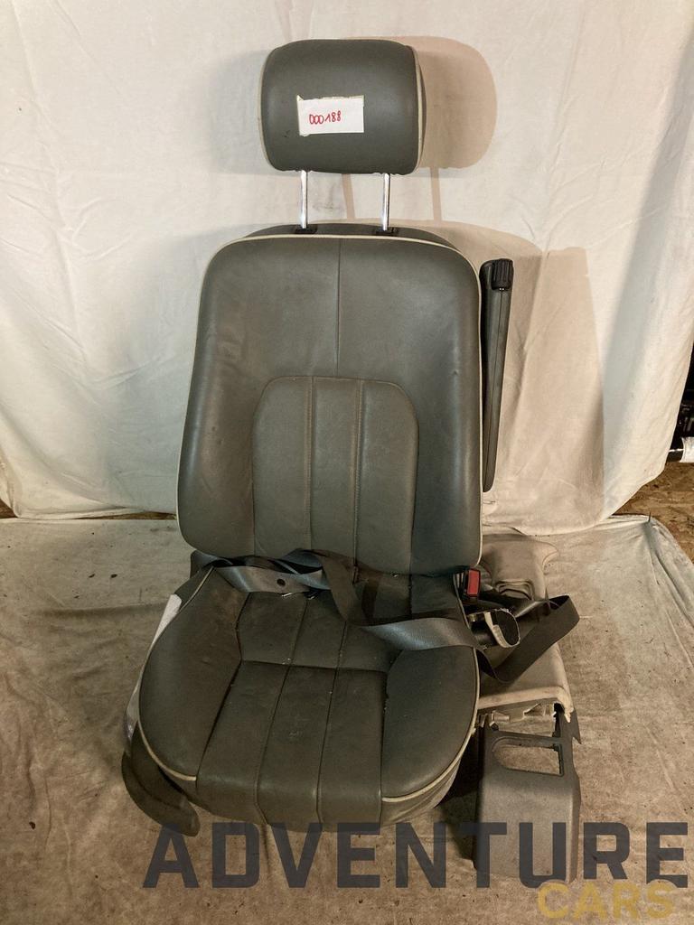 Range Rover L322 Passagierszetel groengrijs leder, Autos : Pièces & Accessoires, Habitacle & Garnissage, Land Rover, Utilisé, Enlèvement ou Envoi