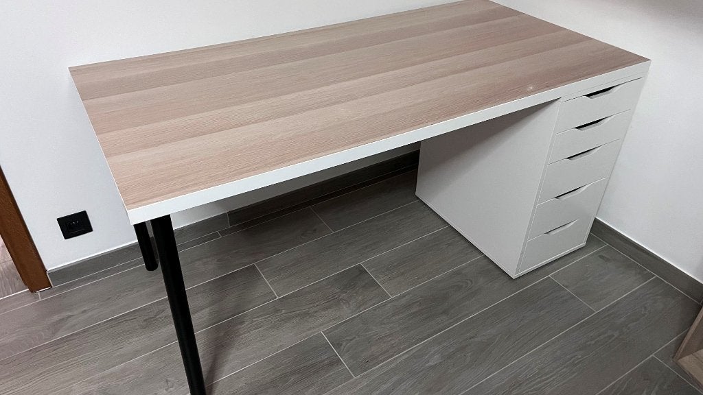 Bureau IKEA - 150 cm x 75 cm, 150 cm, Enlèvement, Utilisé, IKEA
