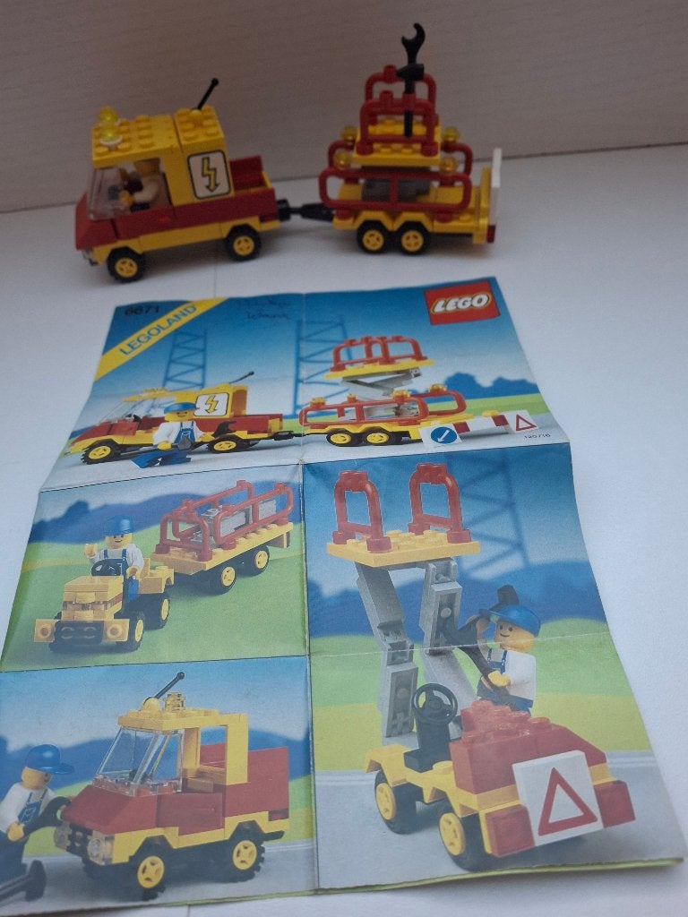 Lego 6671 Utility Repair Lift 1989, Kinderen en Baby's, Speelgoed | Duplo en Lego, Ophalen of Verzenden, Compleet, Lego, LEGOLAND