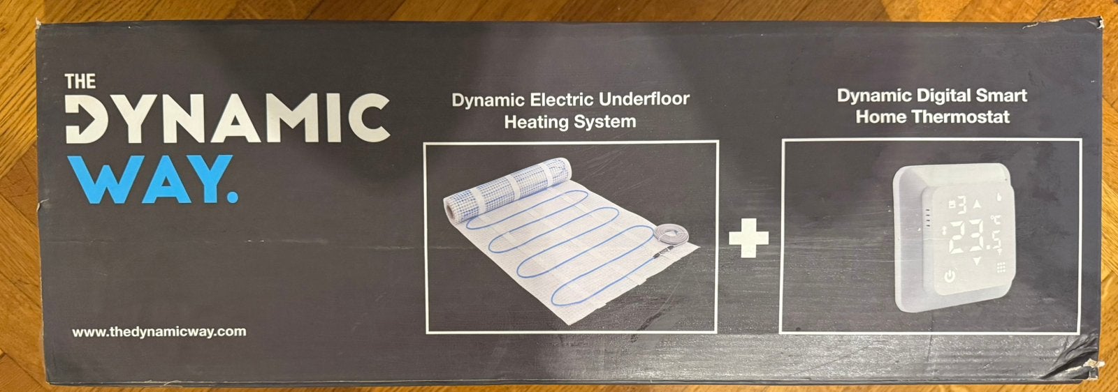 Dynamic way elektrische vloerverwarmingsmat, Nieuw, Minder dan 60 cm, 800 watt of meer, Ophalen