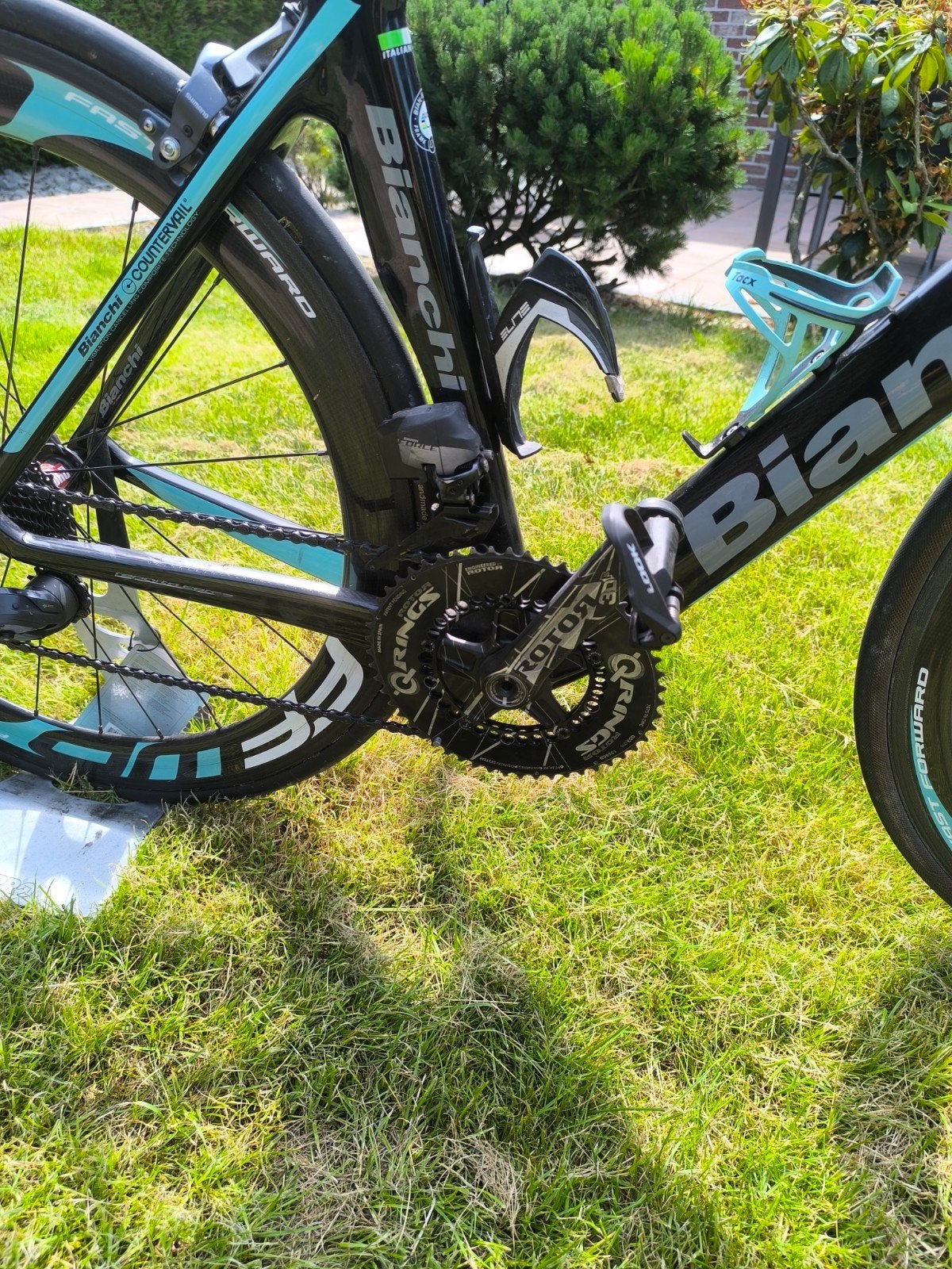 Vélo de compétition, Enlèvement