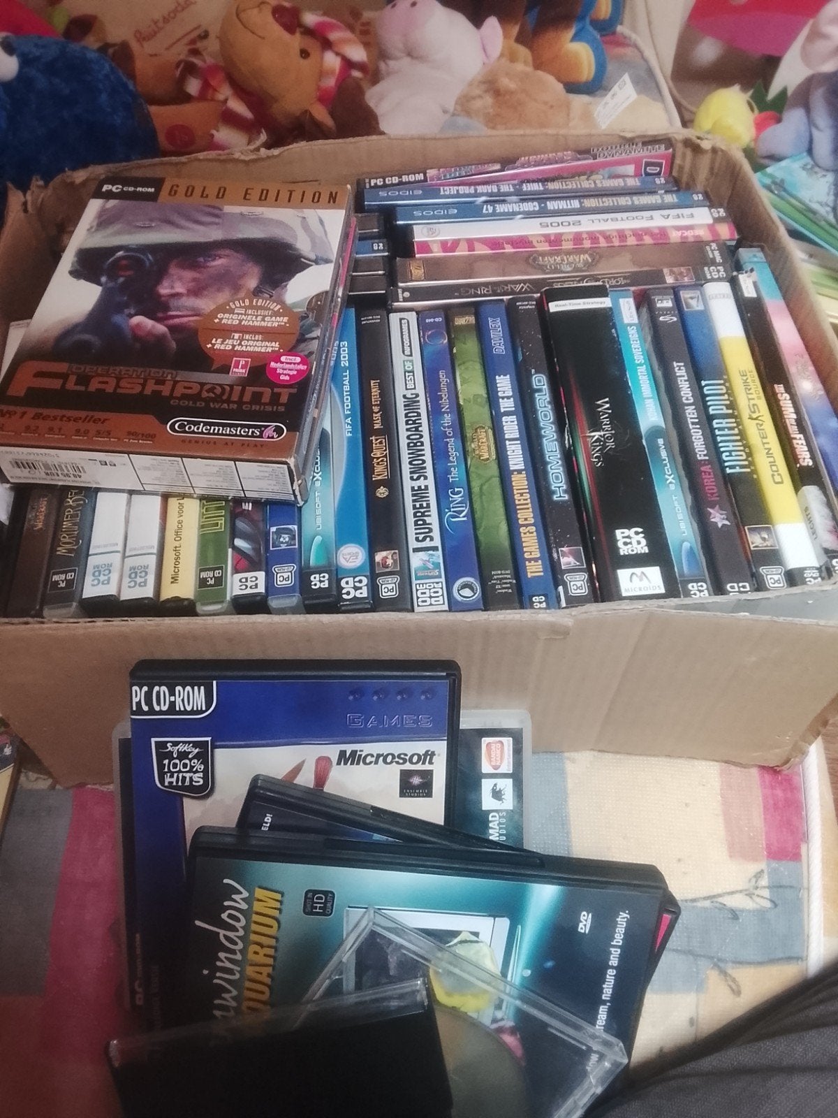 pc games 20 euro voor heel de doos vaste prijs, Verzenden