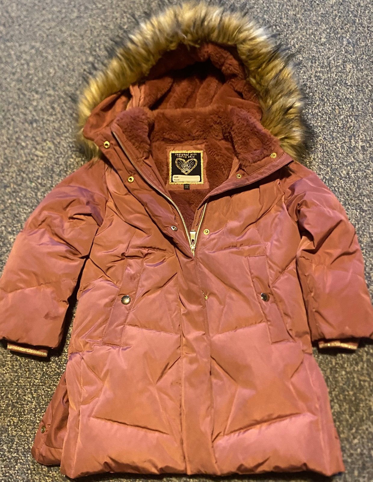 Winterjas, Kinderen en Baby's, Kinderkleding | Maat 104, Ophalen, Zo goed als nieuw