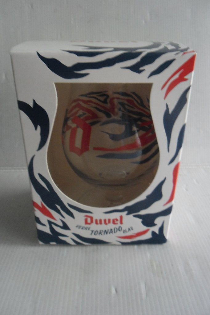 Duvel glas Tornado., Verzamelen, Glas en Drinkglazen, Ophalen, Nieuw, Bierglas