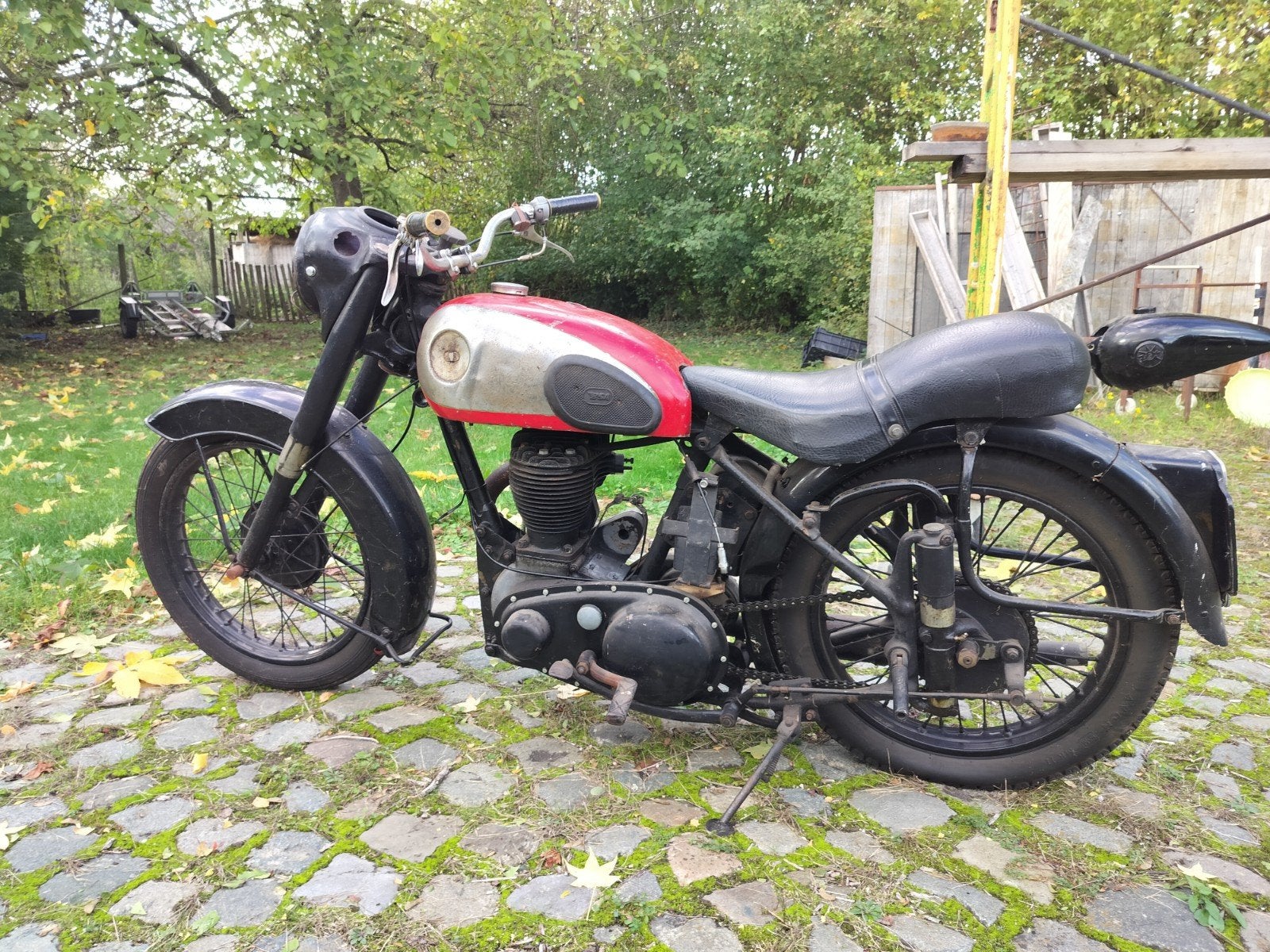 bsa m21 1960 matching numbers, Motoren, Ophalen