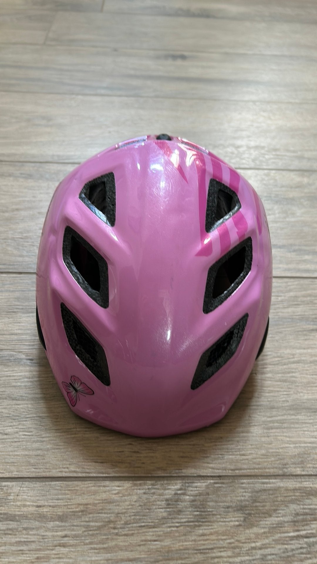 Fietshelm kind vlinders, Ophalen, Zo goed als nieuw, Overige maten, Meisje