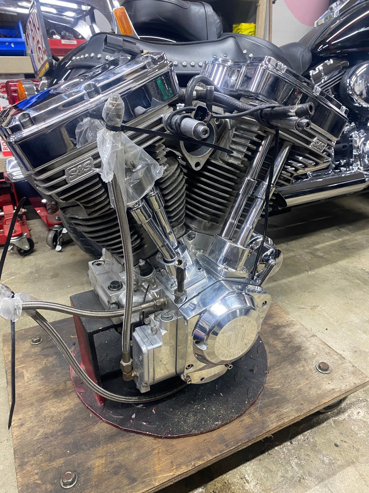 S&S 111 cubic inch evo blok hd onderdelen, Motos, Enlèvement ou Envoi, Utilisé