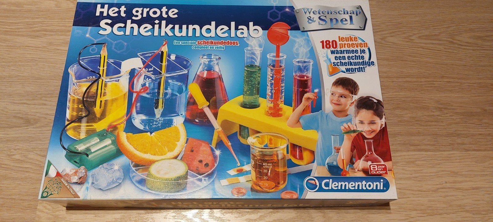 Clementoni Het grote scheikundelab, Kinderen en Baby's, Ophalen, Zo goed als nieuw, Ontdekken