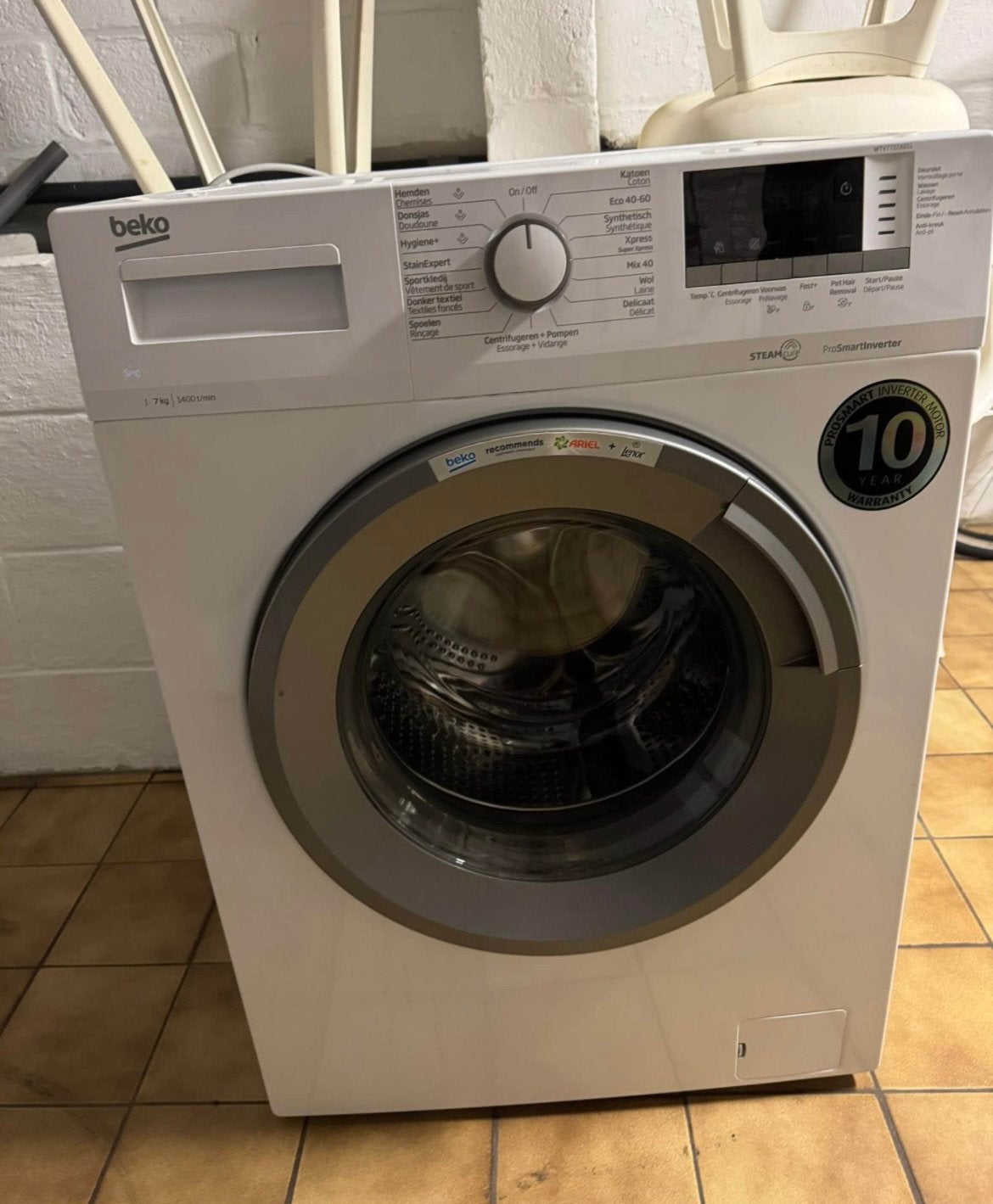 Wasmachine beko, Ophalen, Zo goed als nieuw
