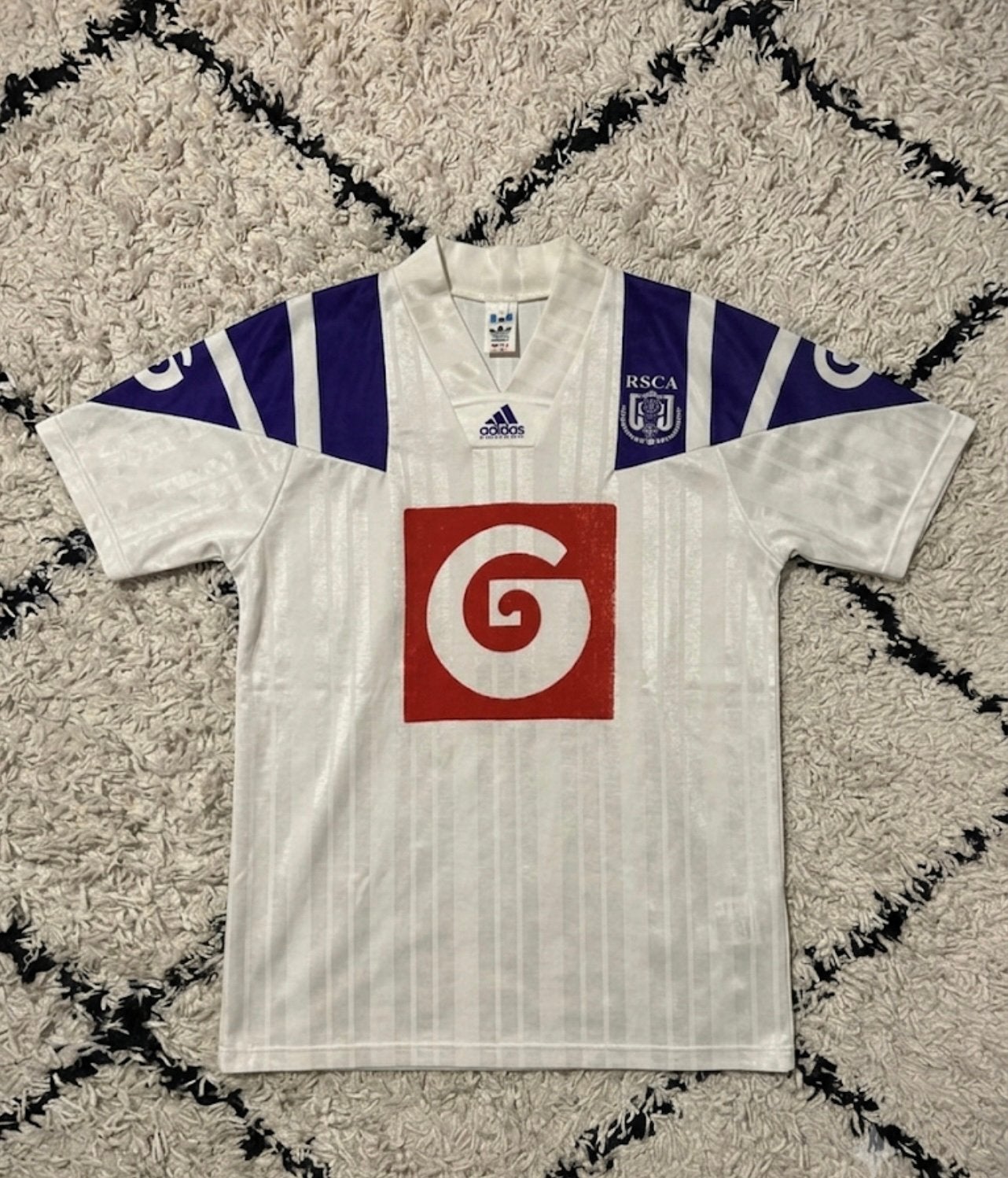 Matchworn Rsca Vintage, Collections, Enlèvement ou Envoi, Comme neuf, Maillot