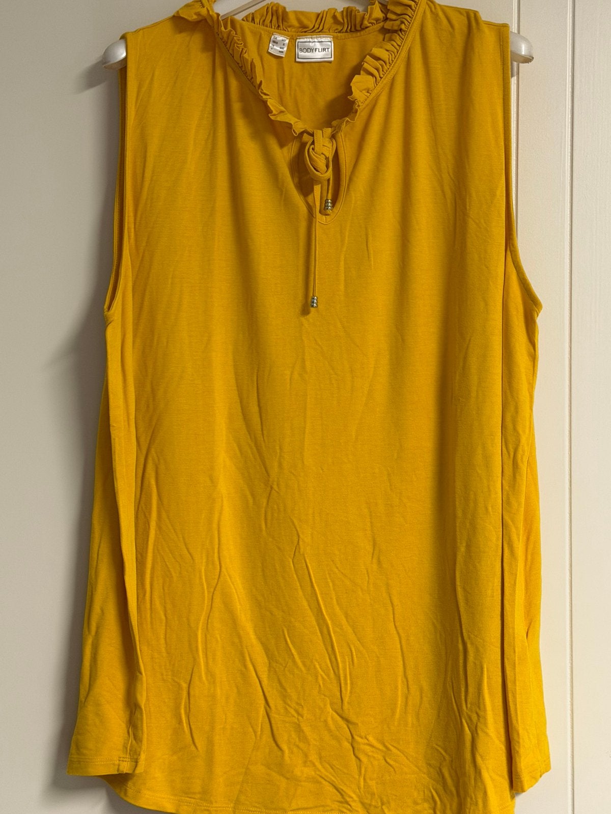Nieuwe okergele zomer top (48/50), Kleding | Dames, Grote Maten, Ophalen, Nieuw
