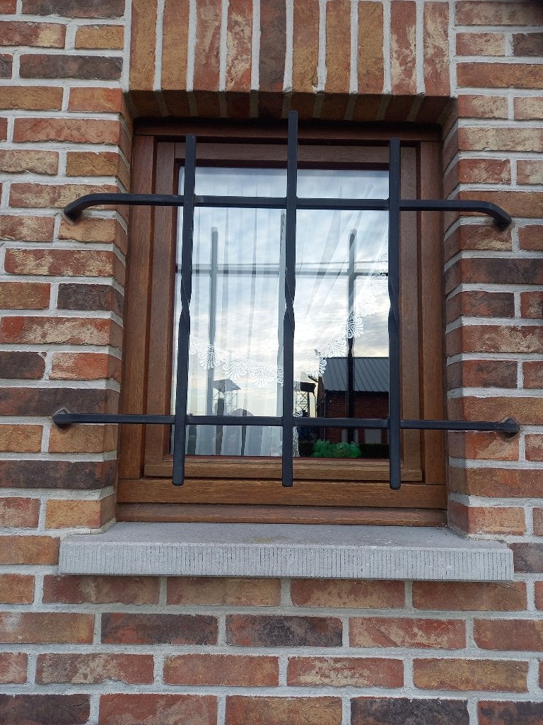Ramen in Merbau hout, Doe-het-zelf en Bouw, Ophalen, Gevelraam of Ruit, Minder dan 80 cm, 80 tot 120 cm